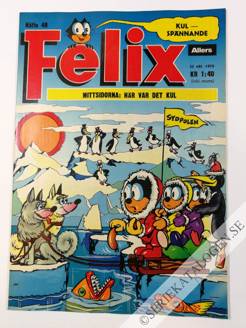 Framsida på Felix #49 (1970)