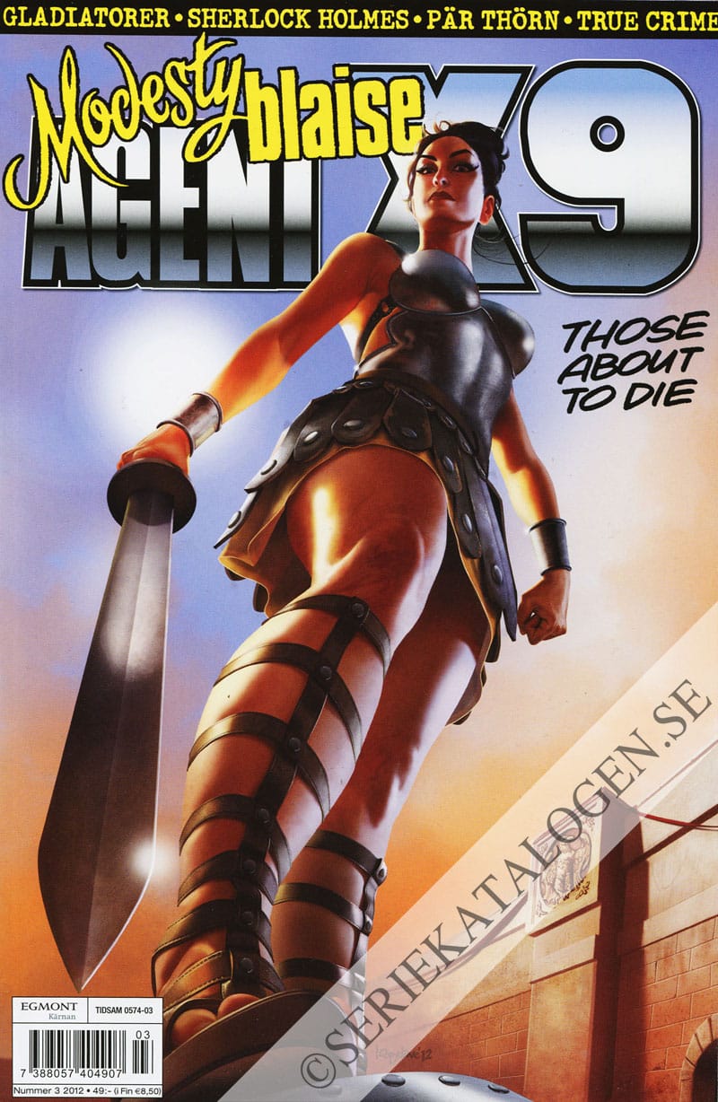 Framsida på Agent X9 #3 (2012)