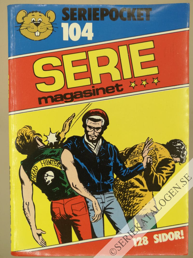 Framsida på Seriepocket #104 - Seriemagasinet (1981)