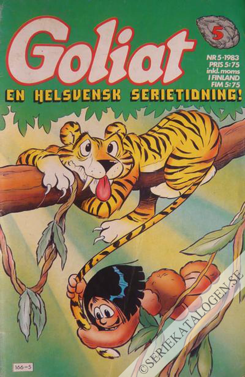 Framsida på Goliat #5 (1983)