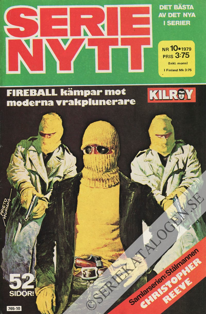 Framsida på Serie-Nytt #10 (1979)