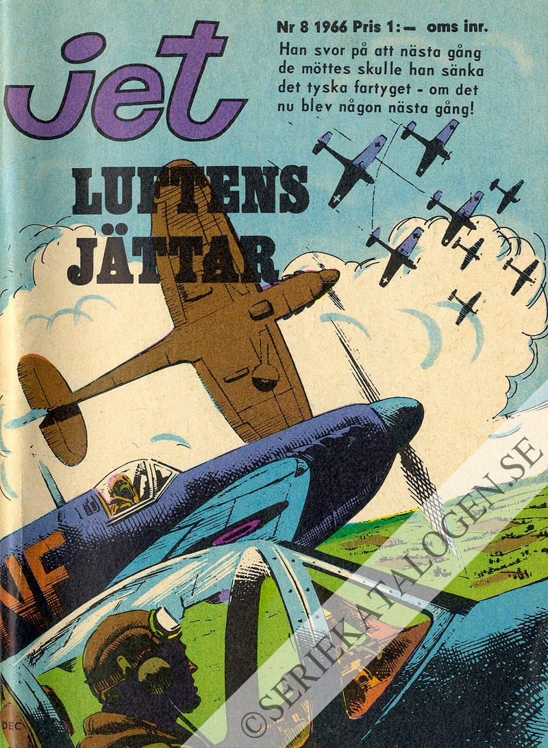 Framsida på Jet Luftens jättar (1966)