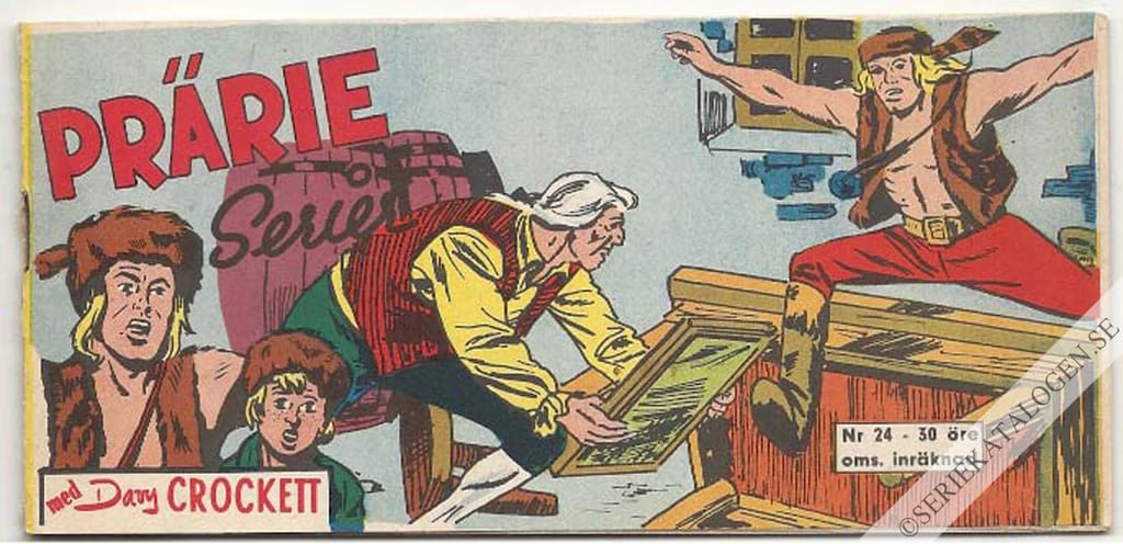 Framsida på Prärie-serier #24 (1960)