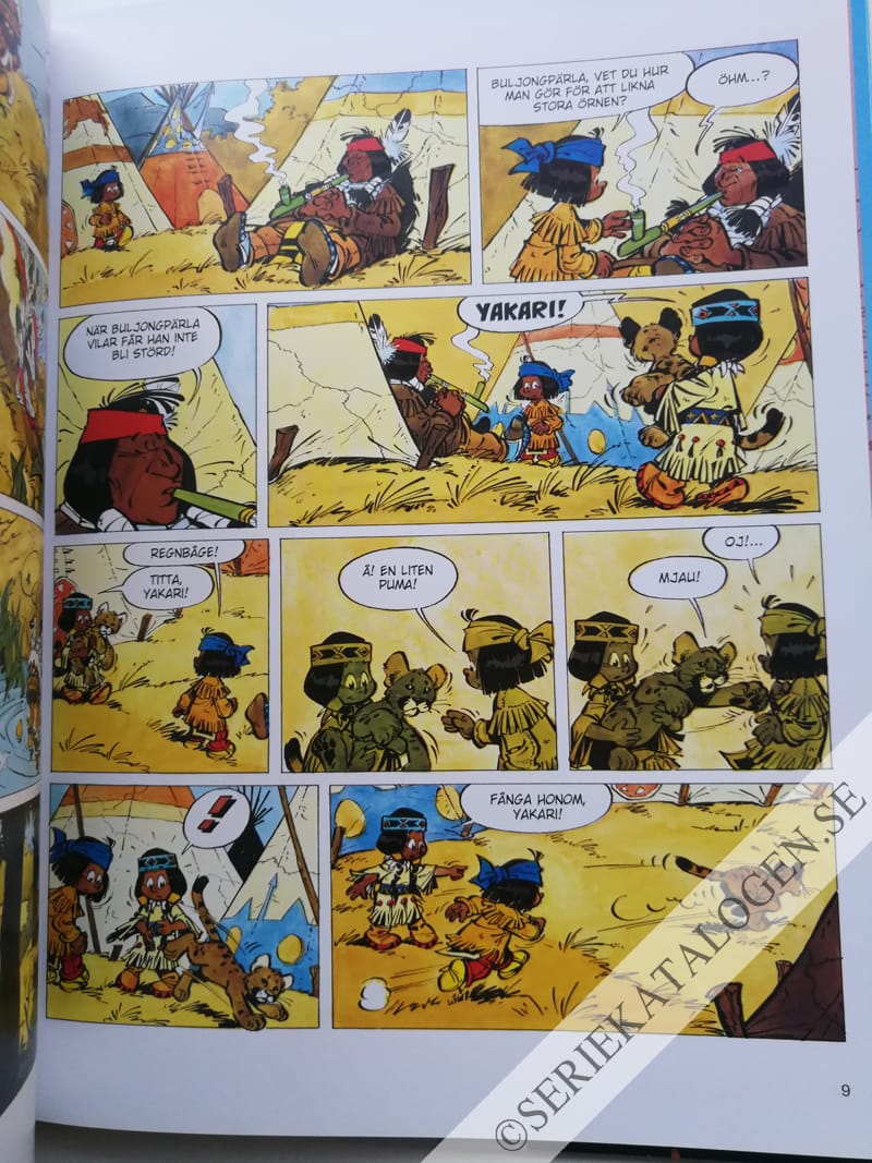 Exempel på Yakari och Stora Örnen (2017)