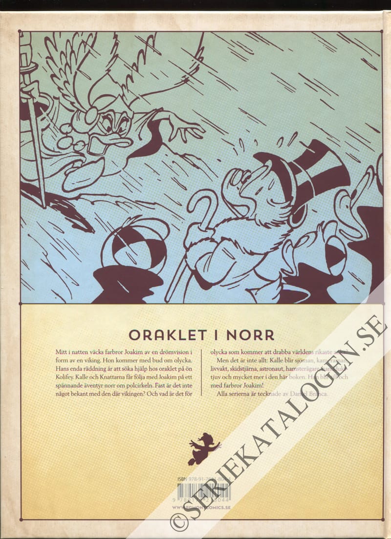 Baksida på Oraklet i norr (2022)