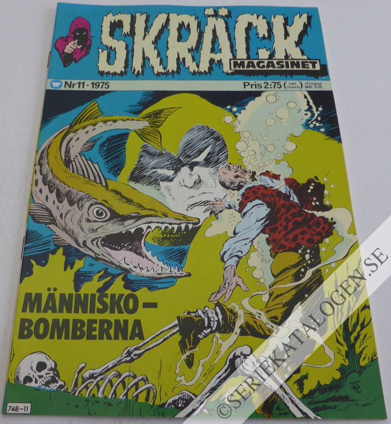 Framsida på Skräckmagasinet #11 (1975)