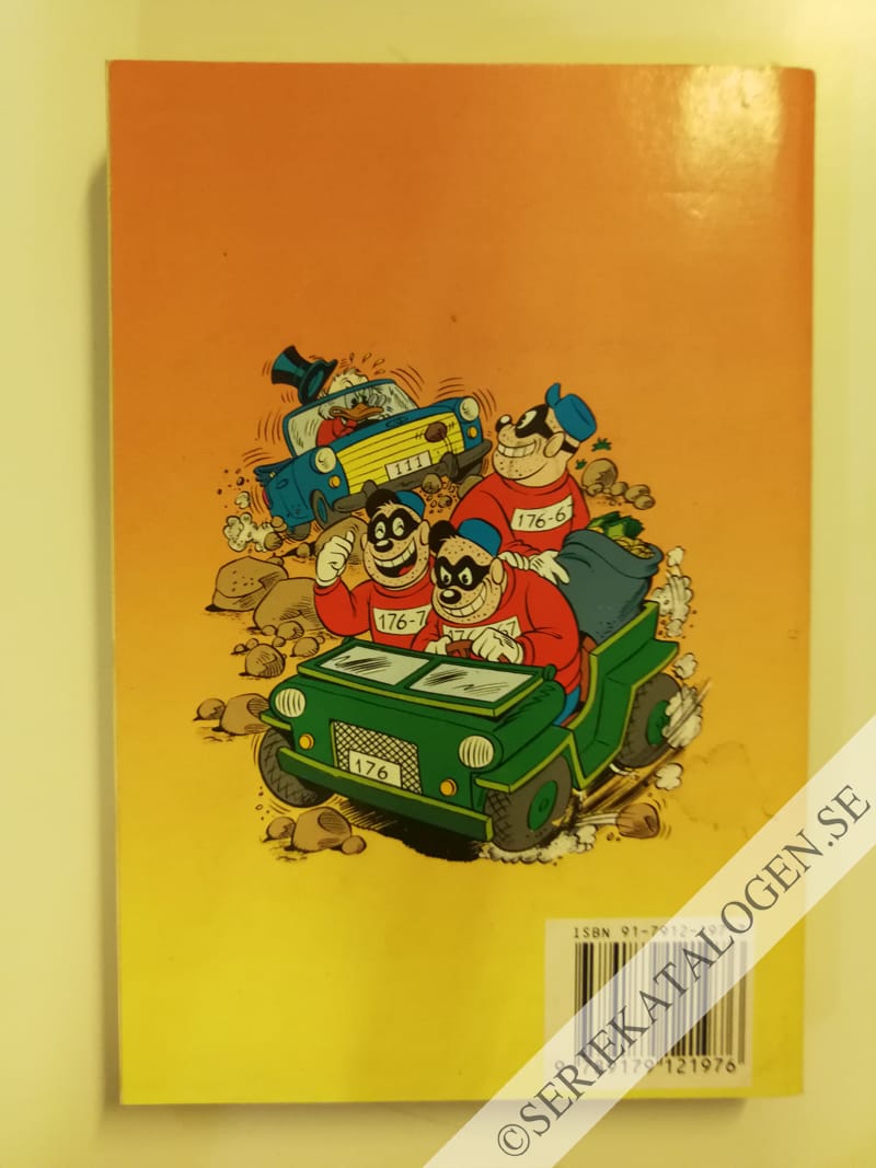Baksida på Inte rent spel, Kalle! (1989)