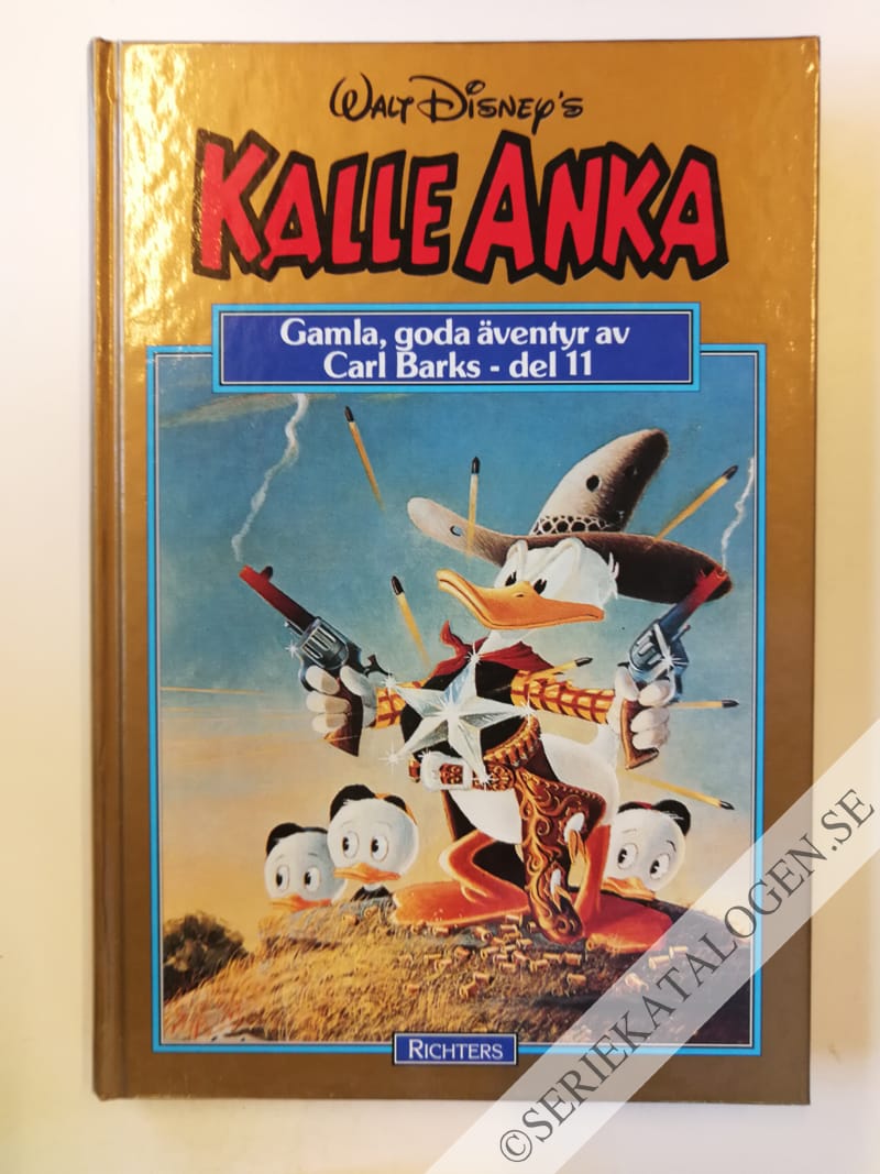 Framsida på Kalle Anka - gamla, goda äventyr av Carl Barks #11 (1994)