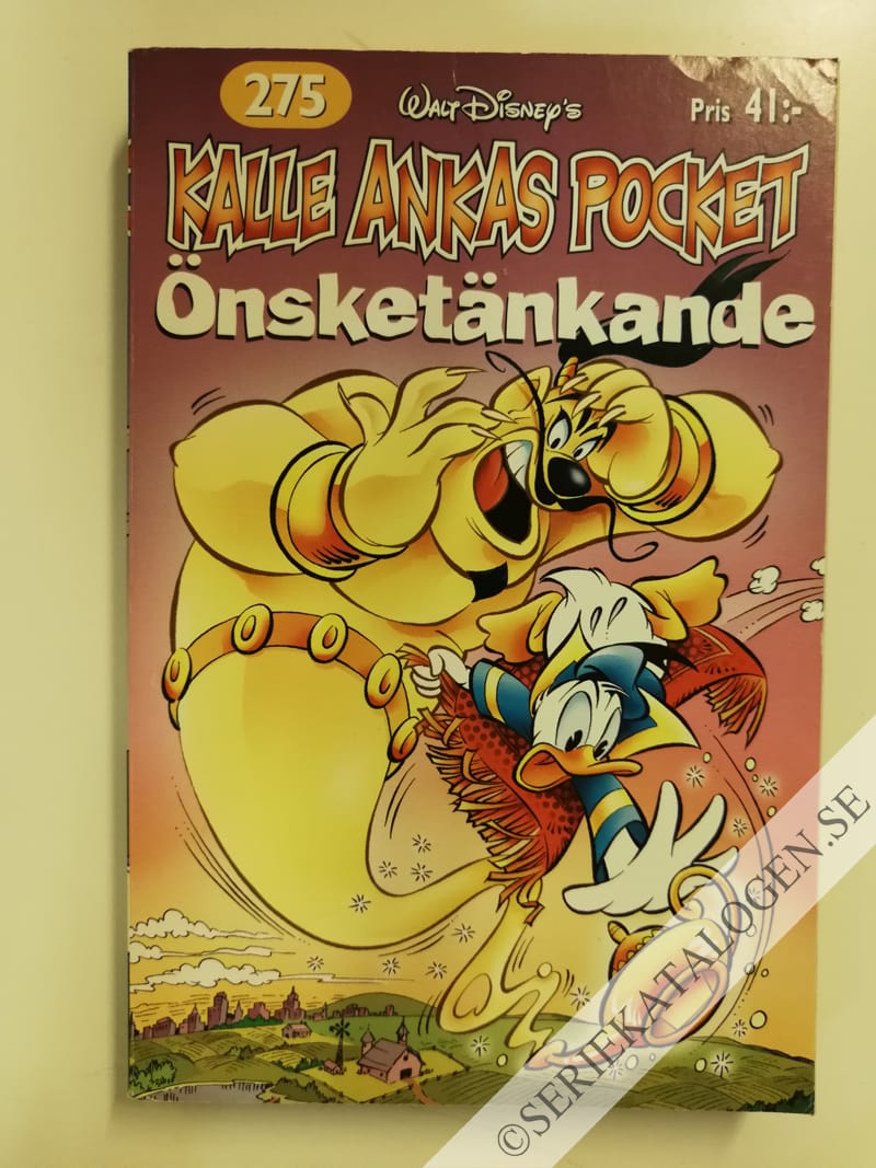 Framsida på Kalle Ankas pocket #275 - Önsketänkande (2002)