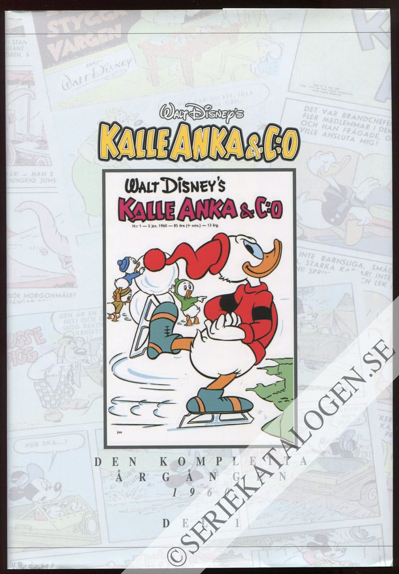 Framsida på Kalle Anka & C:o - den kompletta årgången 1960 del 1 (2005)