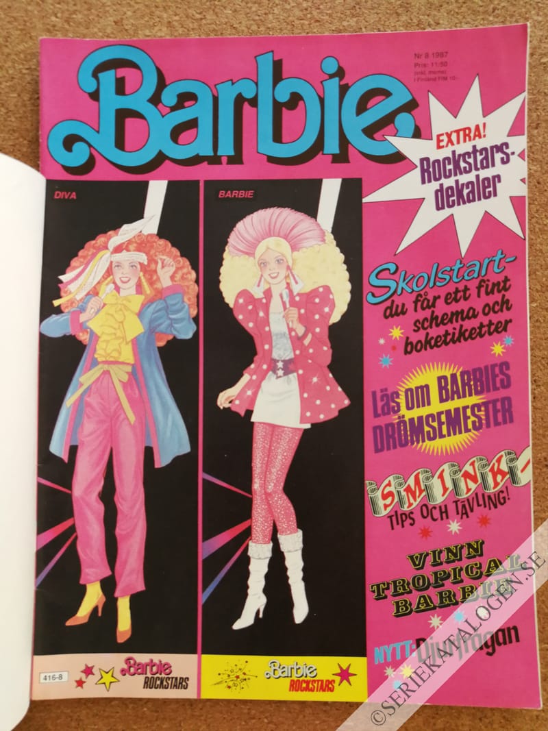 Framsida på Barbie #8 (1987)