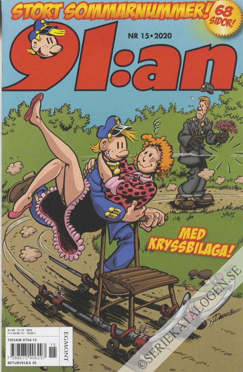 Framsida på 91:an #15 (2020)