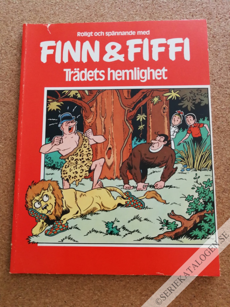Framsida på Finn & Fiffi Trädets hemlighet (19??)