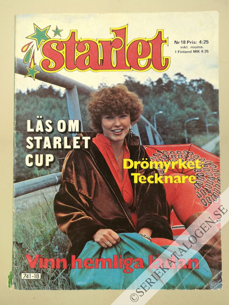 Framsida på Starlet #18 (1982)