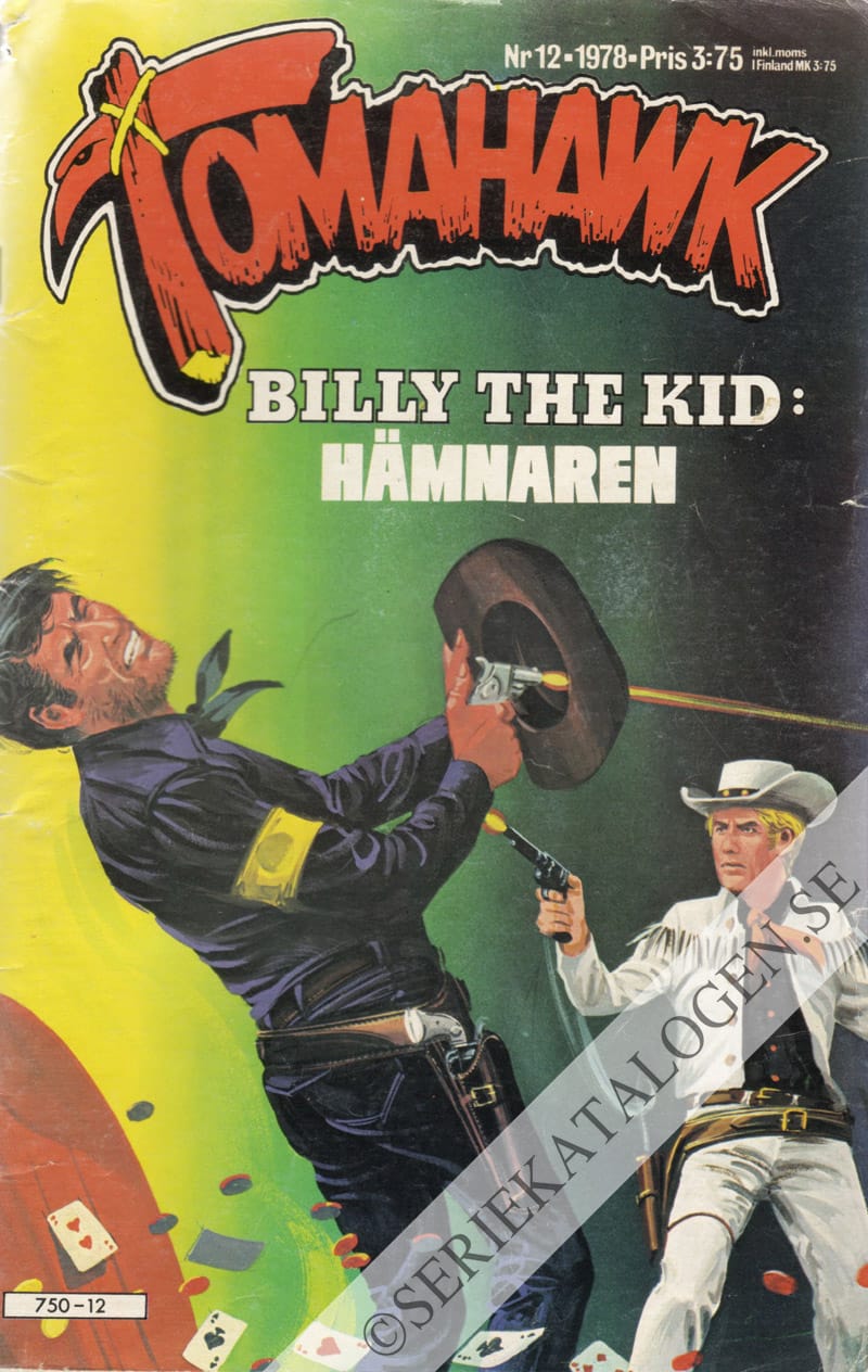 Framsida på Tomahawk #12 (1978)