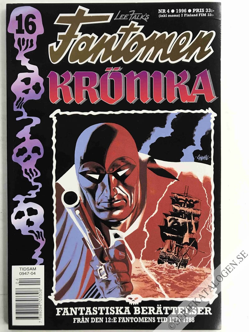 Framsida på Fantomen Krönika #4 (1996)
