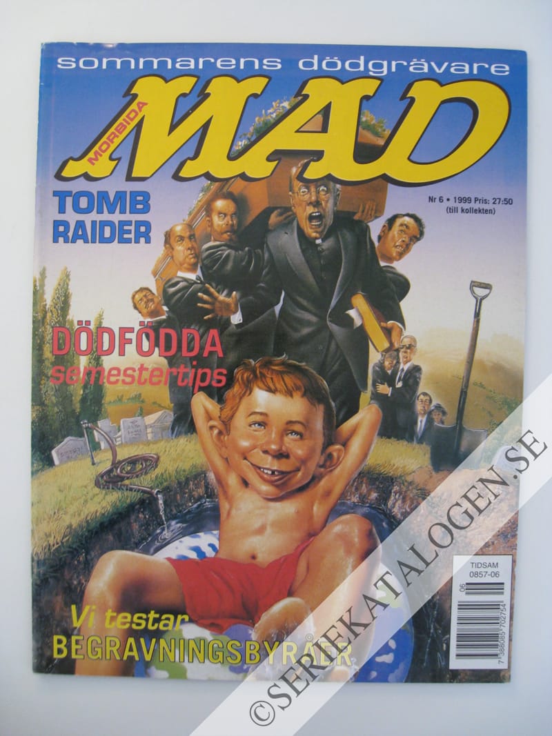 Framsida på Svenska MAD #6 (1999)