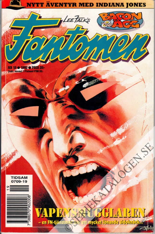 Framsida på Fantomen #19 (1995)