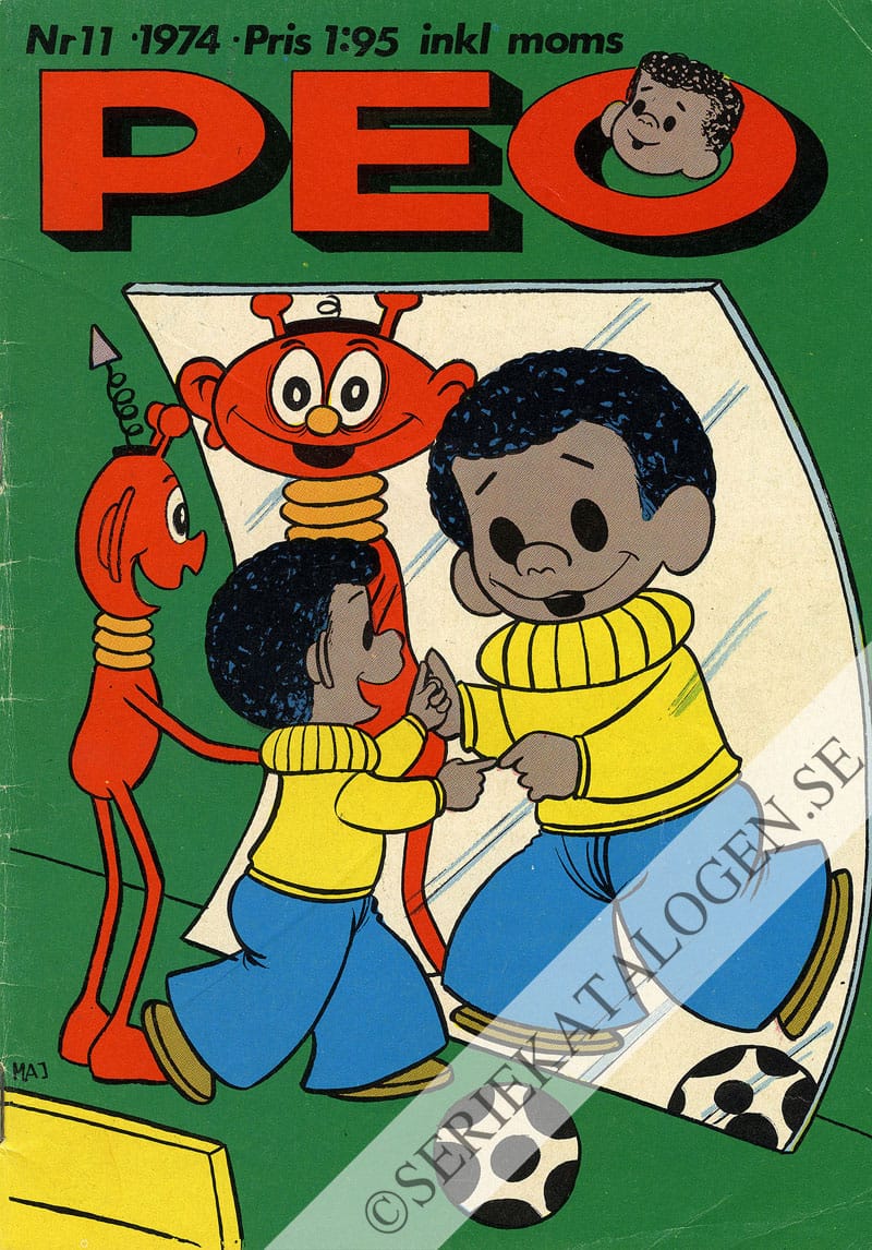 Framsida på Peo #11 (1974)