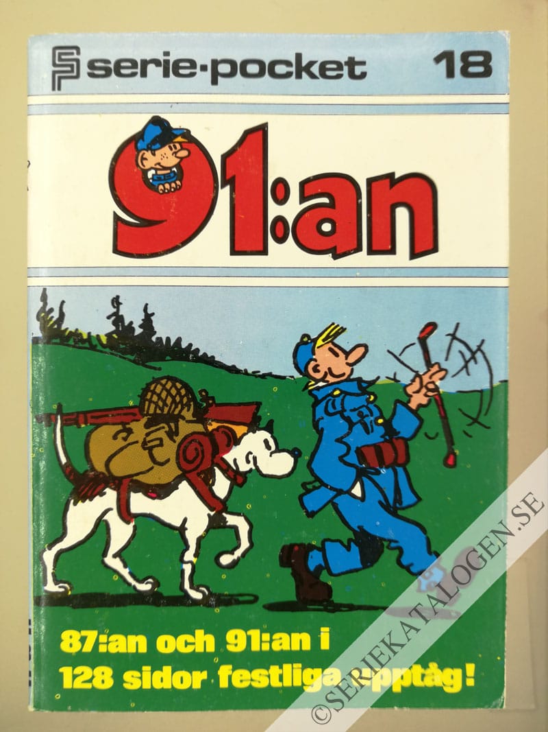 Framsida på Seriepocket 91:an (1974)