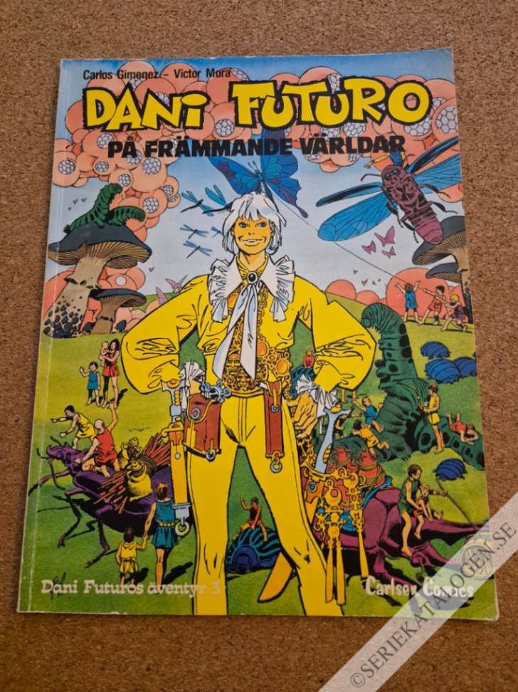 Framsida på Dani Futuro På främmande världar (1983)