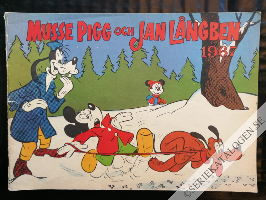 Framsida på Musse Pigg och Jan Långben # (1966)