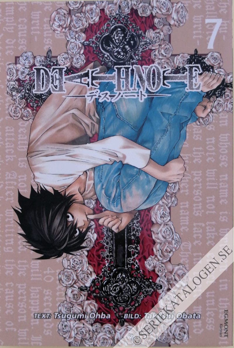 Framsida på Death note Noll (2008)