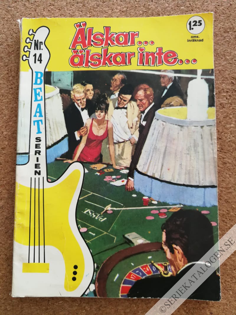 Framsida på Beatserien Älskar ... älskar inte ... (1968)