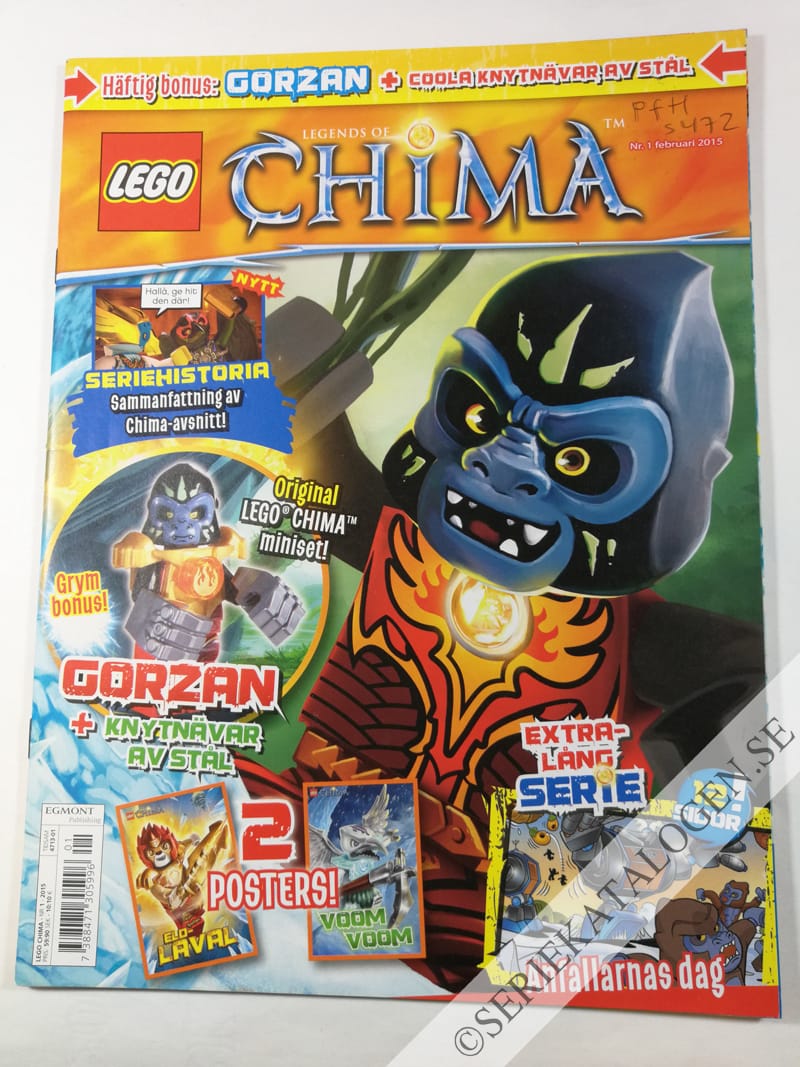 Framsida på Legends of Chima #1 (2015)