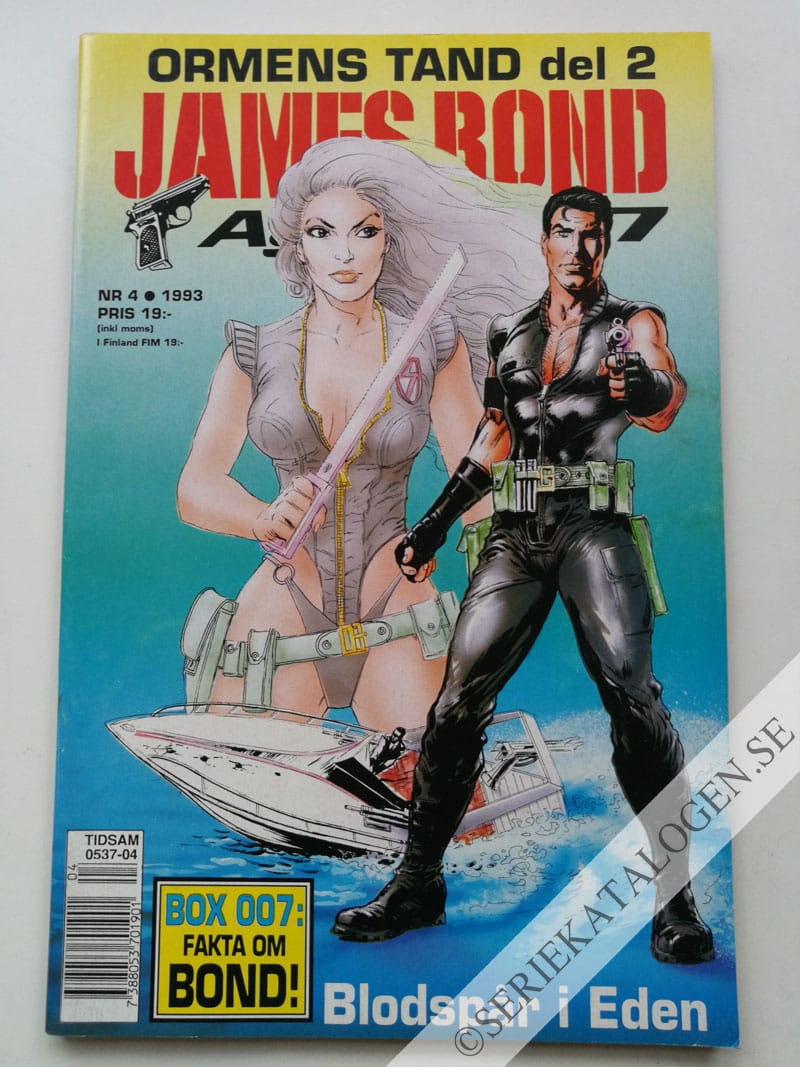 Framsida på James Bond agent 007 #4 (1993)