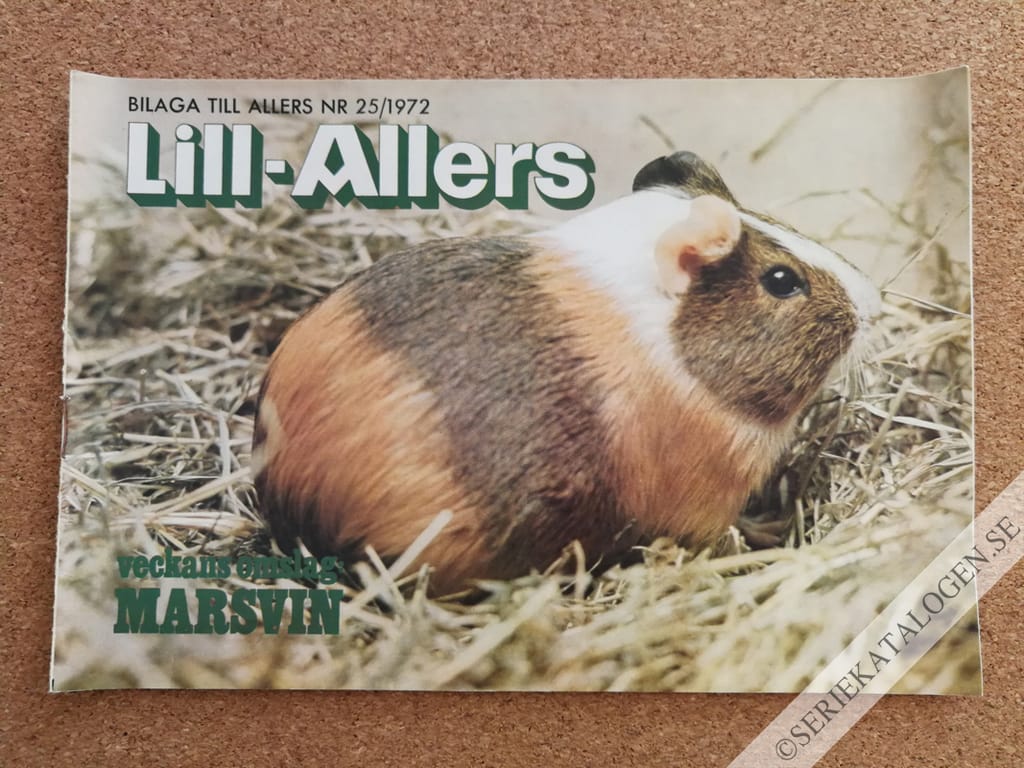 Framsida på Lill-Allers #25 (1972)