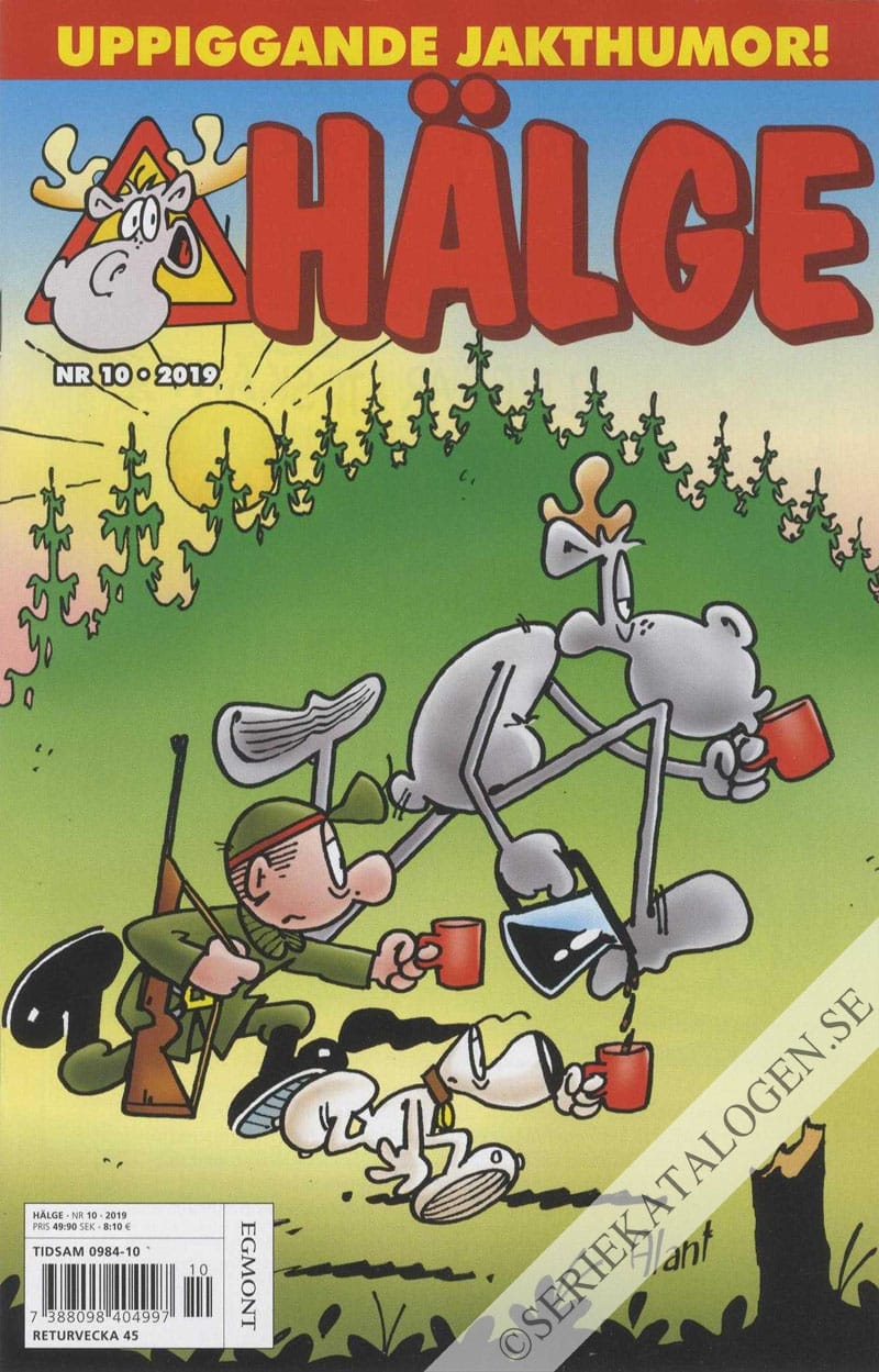 Framsida på Hälge #10 (2019)