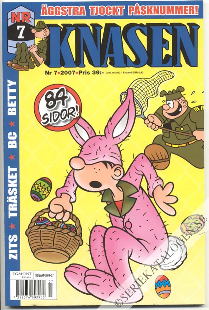 Framsida på Knasen #7 (2007)
