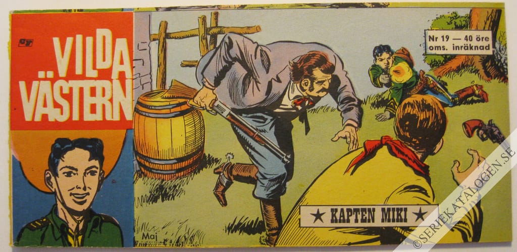 Framsida på Vilda Västern #19 (1964)