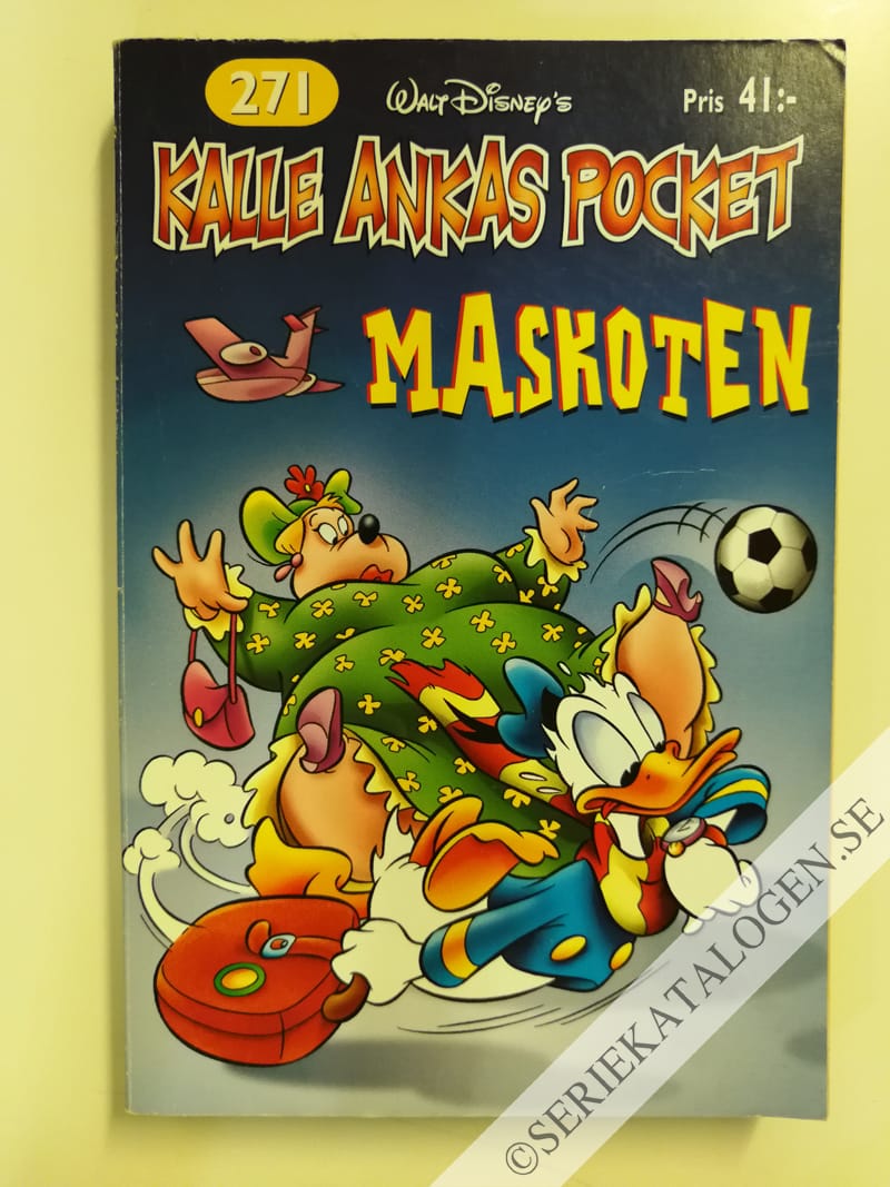 Framsida på Kalle Ankas pocket #271 - Maskoten (2002)