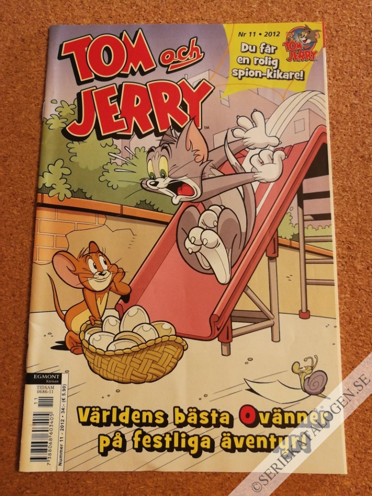 Framsida på Tom & Jerry #11 (2012)