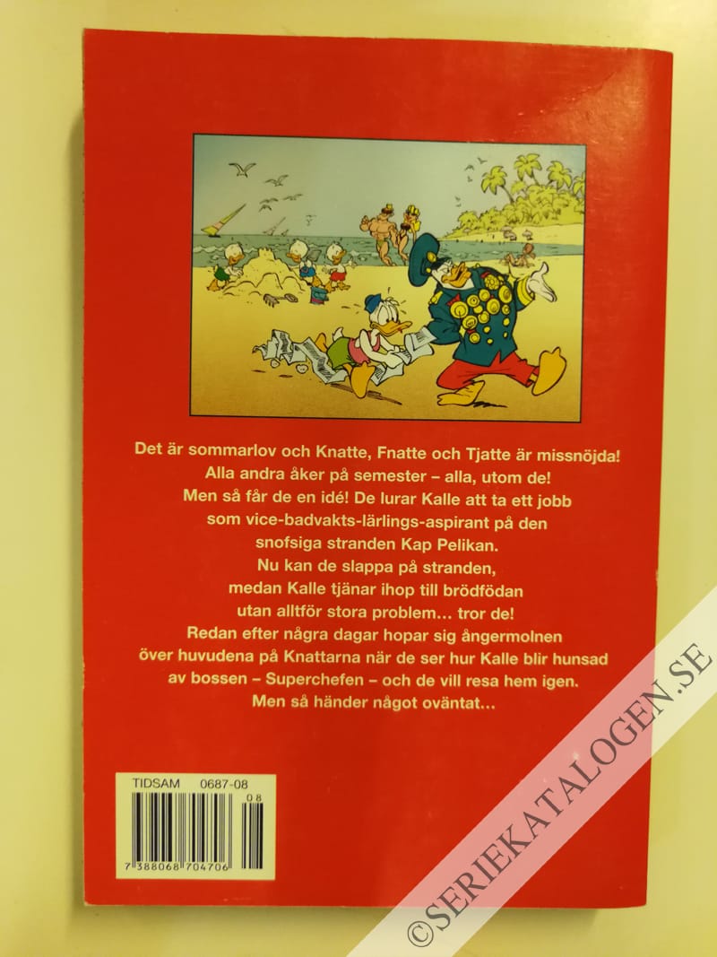 Baksida på Strandhjälten (2004)