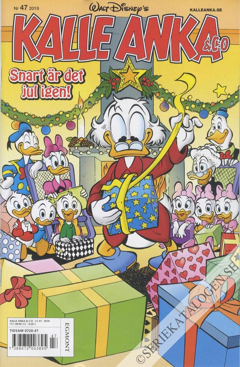 Framsida på Kalle Anka & C:o #47 (2019)