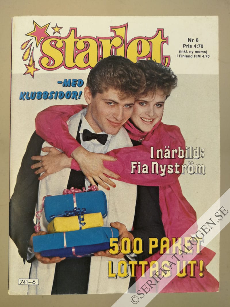 Framsida på Starlet #6 (1983)
