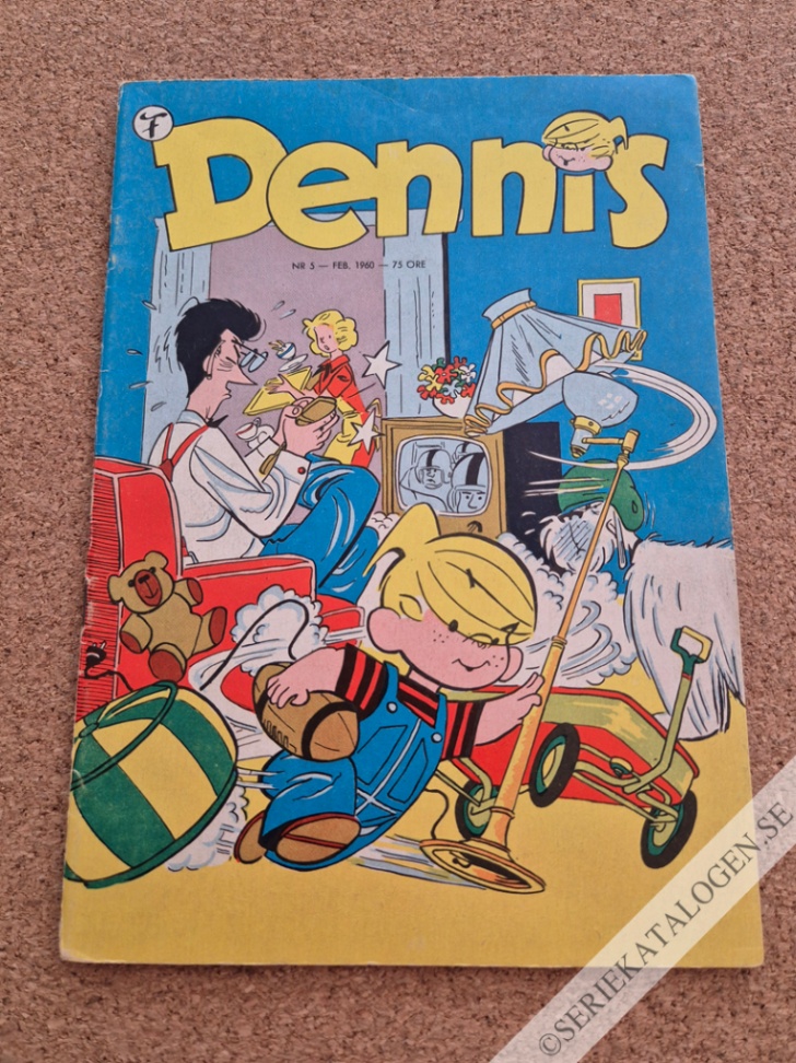 Framsida på Dennis #3 (1960)