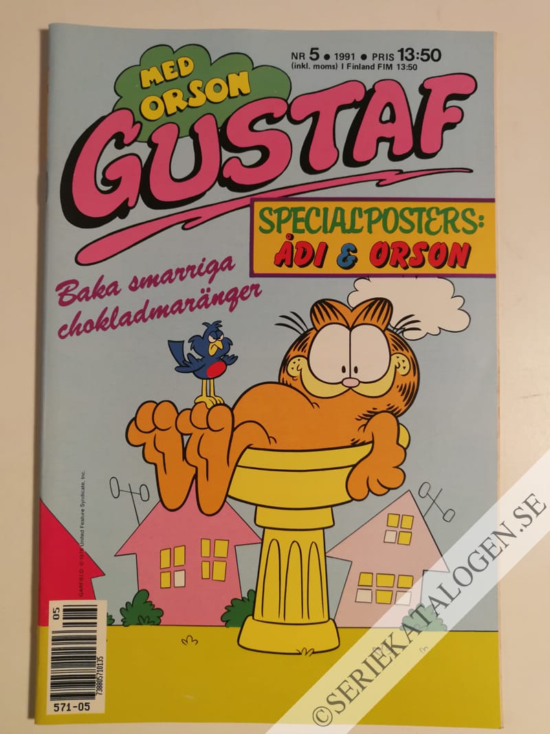 Framsida på Gustaf #5 (1991)