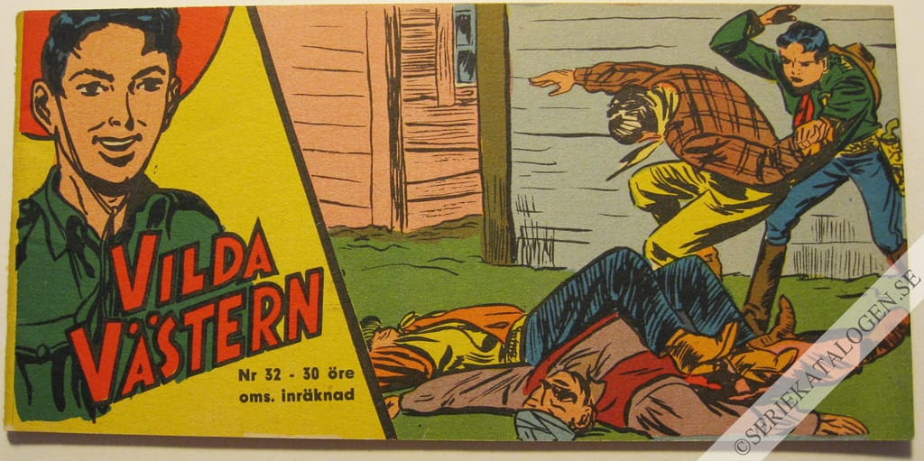 Framsida på Vilda Västern #32 (1960)
