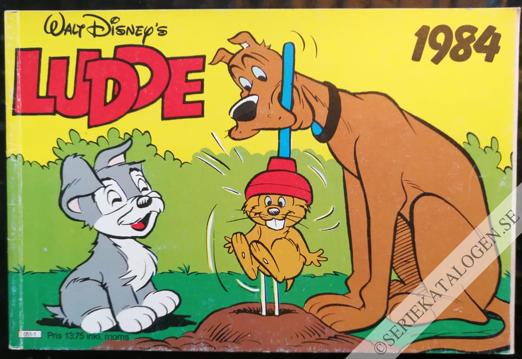 Framsida på Ludde # (1984)