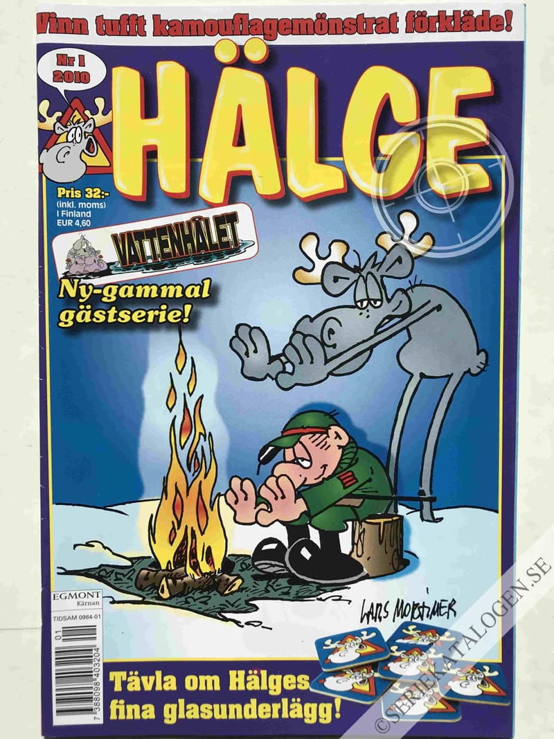 Framsida på Hälge #1 (2010)