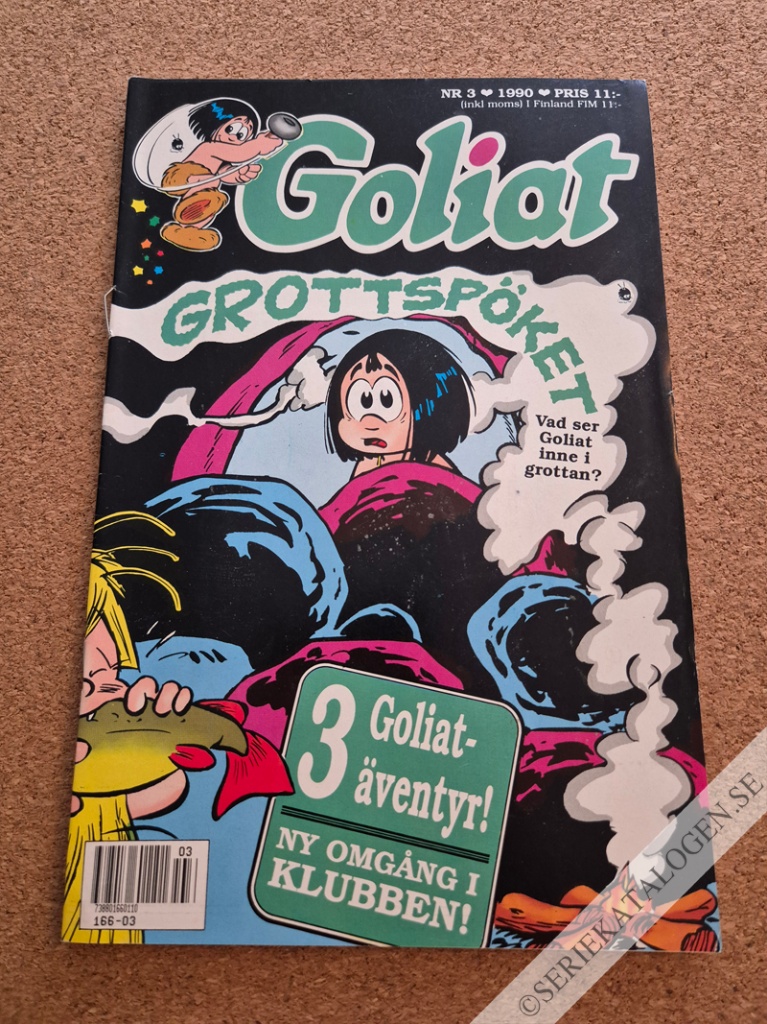 Framsida på Goliat #3 (1990)