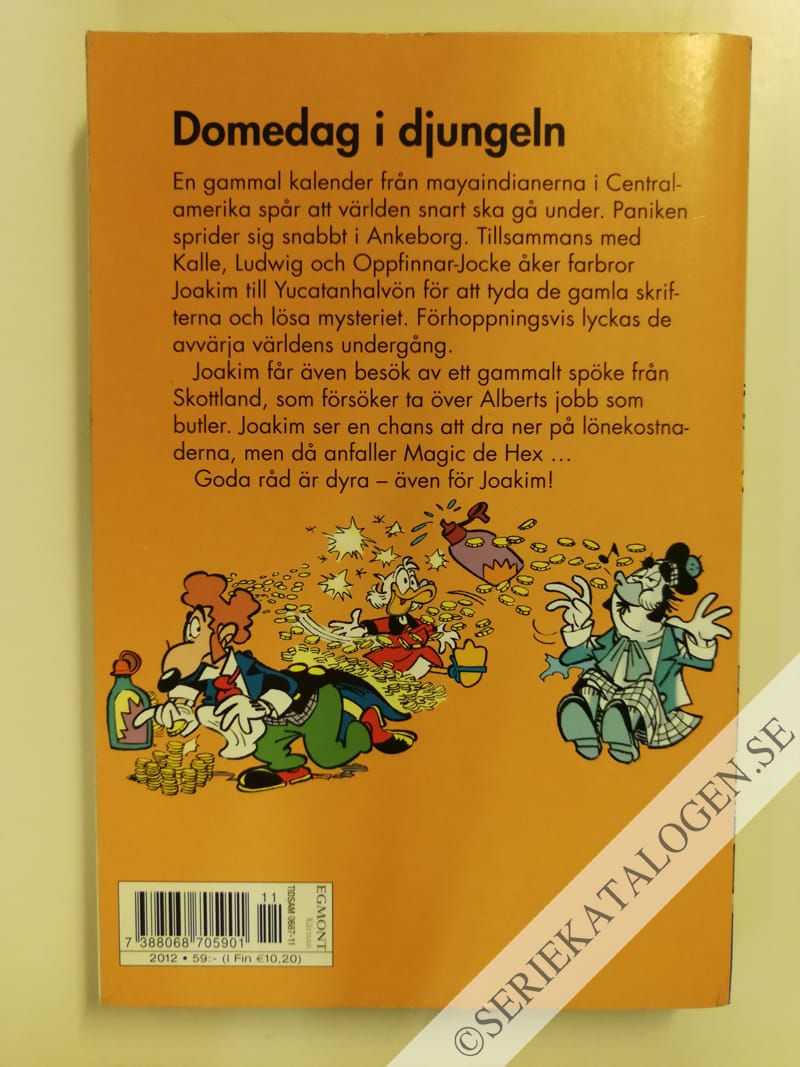 Baksida på Mayamysteriet (2012)