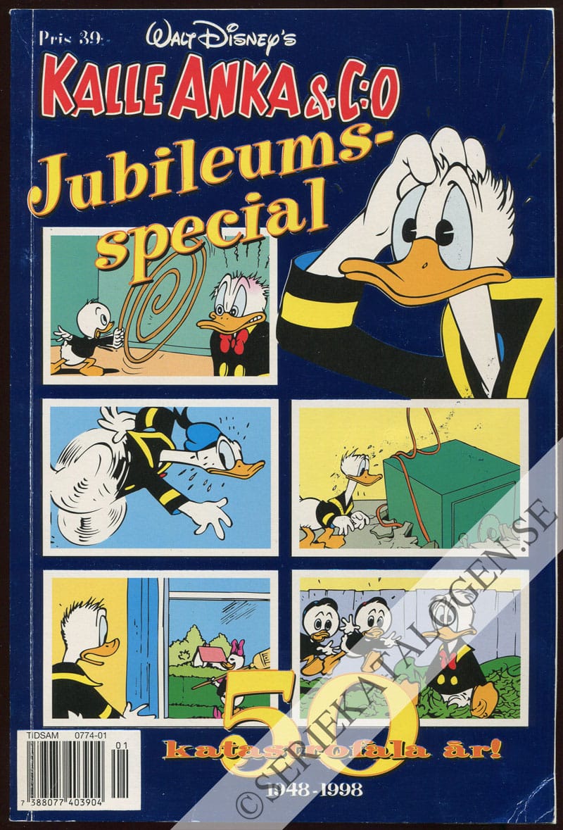 Framsida på Kalle Anka & C:o jubileumsspecial # (1998)
