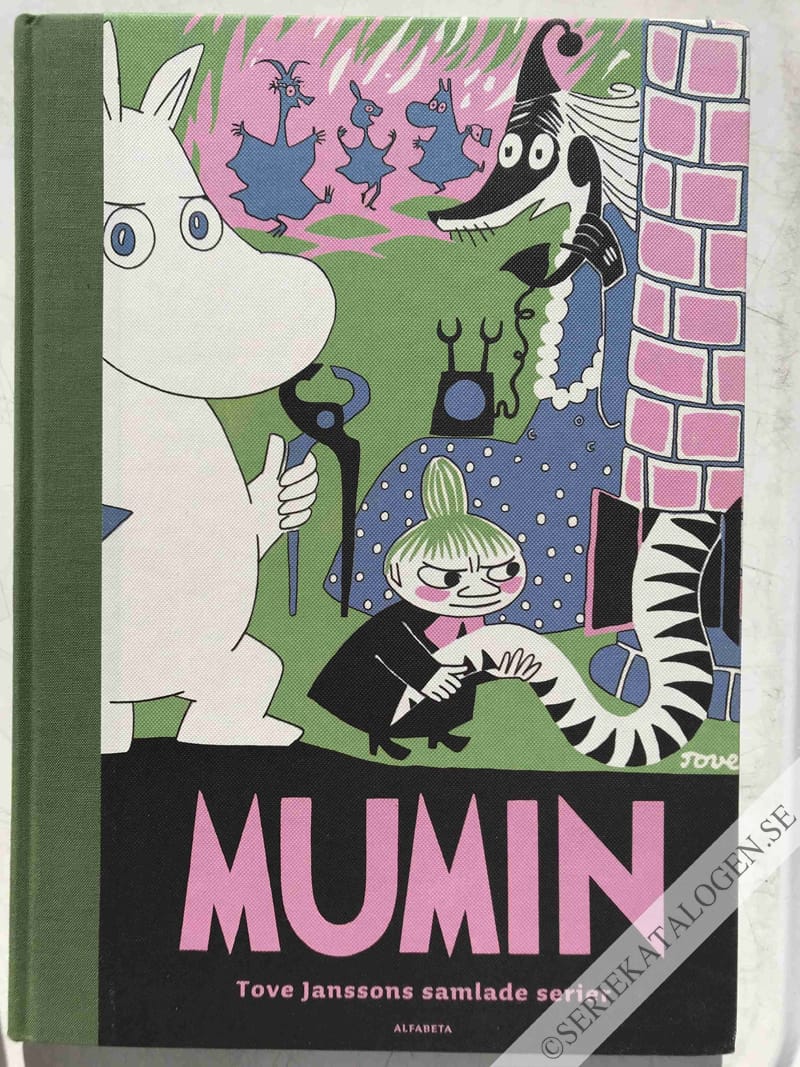 Framsida på Mumin - Tove Janssons samlade serier Andra volymen (2009)