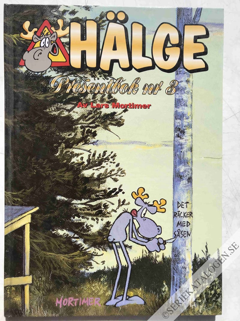 Framsida på Hälge - presentbok #3 (1998)
