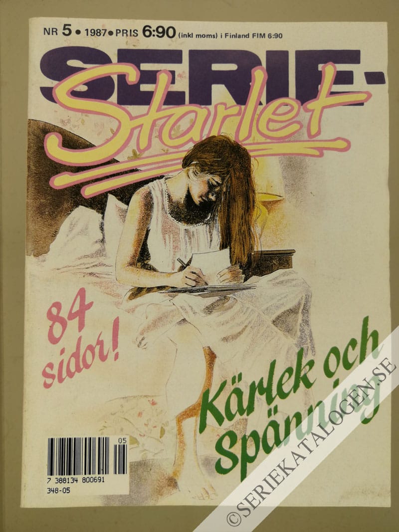 Framsida på Seriestarlet #5 (1987)